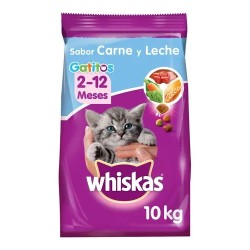 Whiskas Gatito Carne y Leche 10kg
