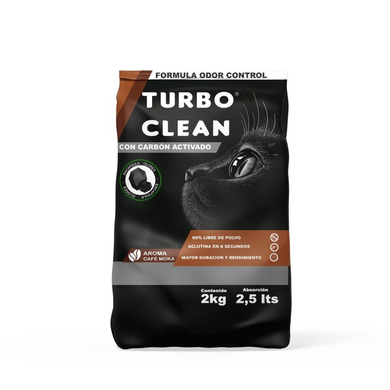 Turbo Clean Arena Sanitaria 2Kg Café Moka