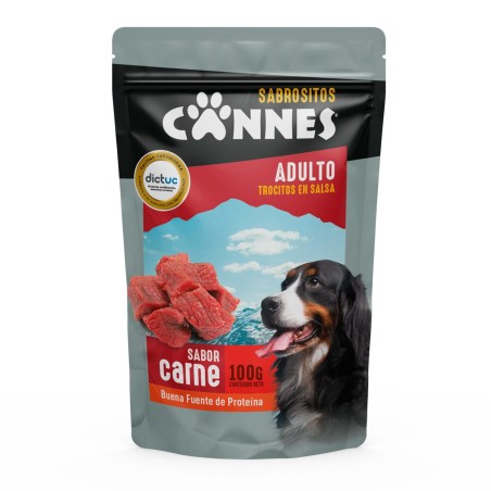 Cannes Adulto Carne 100g