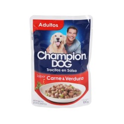 Champion DOG Adulto Carne y Verduras 100g
