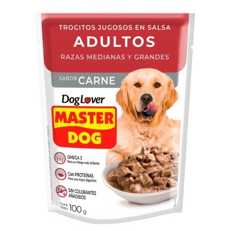 Master DOG Adulto Carne 100g