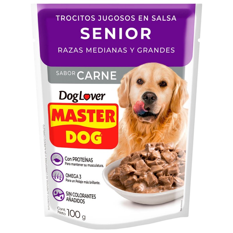 Master DOG Senior Carne 100g